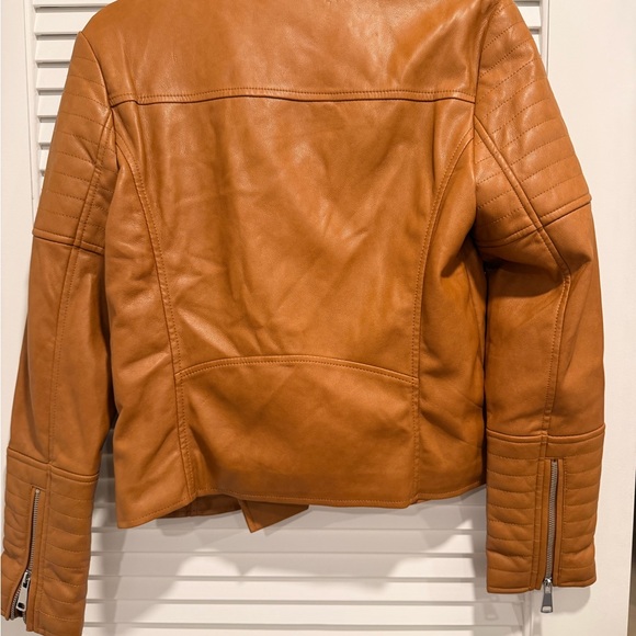 7 for All Mankind Vegan Leather Jacket - Picture 4 of 6